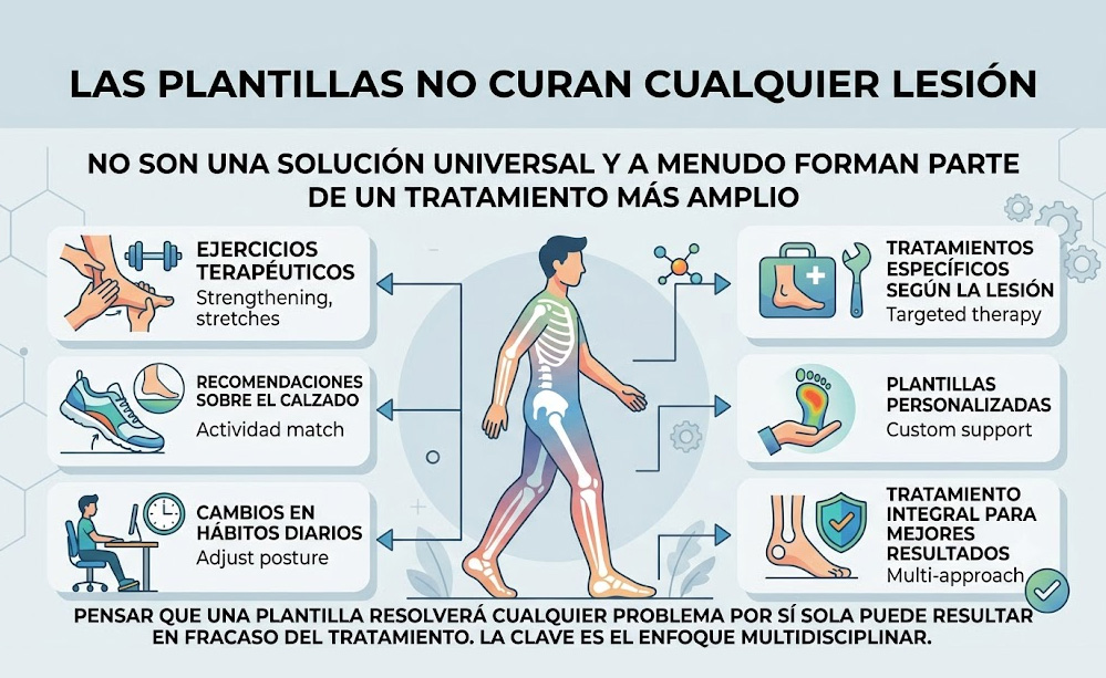 Las plantillas curan cualquier lesión Las plantillas curan cualquier lesión